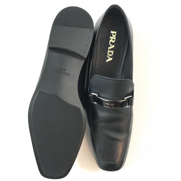 NEW Prada Men Saffiano Leather SlipOn Dress Loafer - Picture 5 of 8
